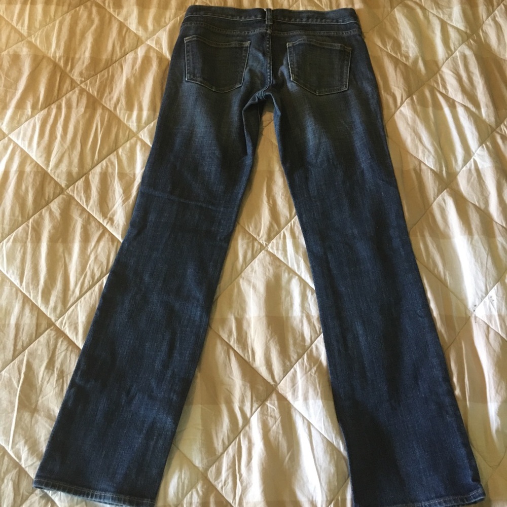 J. Crew Factory Hipslung Stretch Women's Blue Jeans Size 27 - Picture 10 of 12